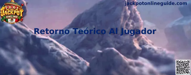 Ilustración informativa sobre el retorno teórico al jugador y su interpretación en tragamonedas con jackpot