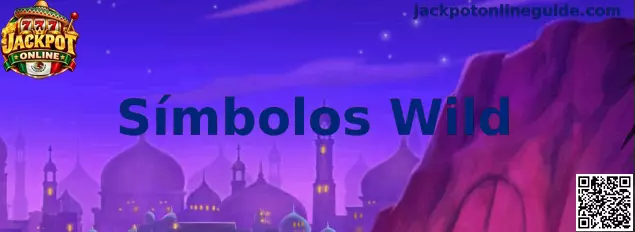 Símbolos Wild en una tragamonedas digital