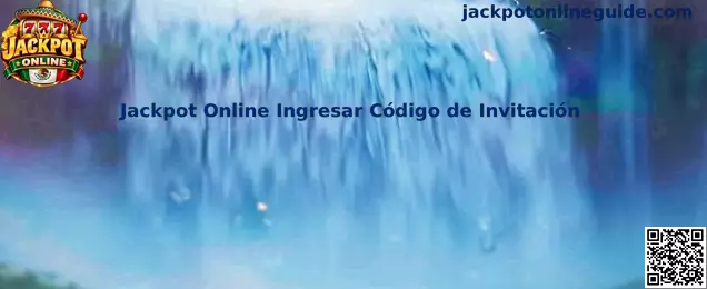 Guía visual de Jackpot Online para ingresar código de invitación